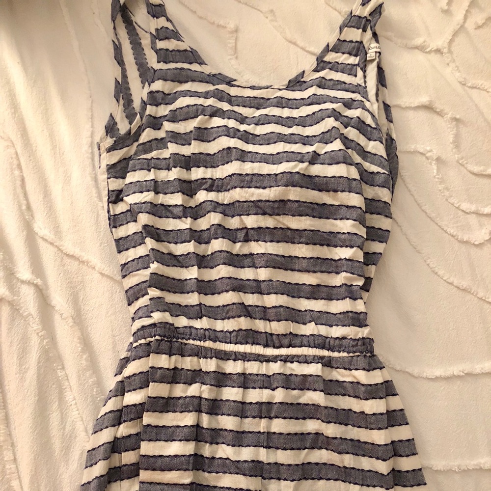 Madewell romper with back detail